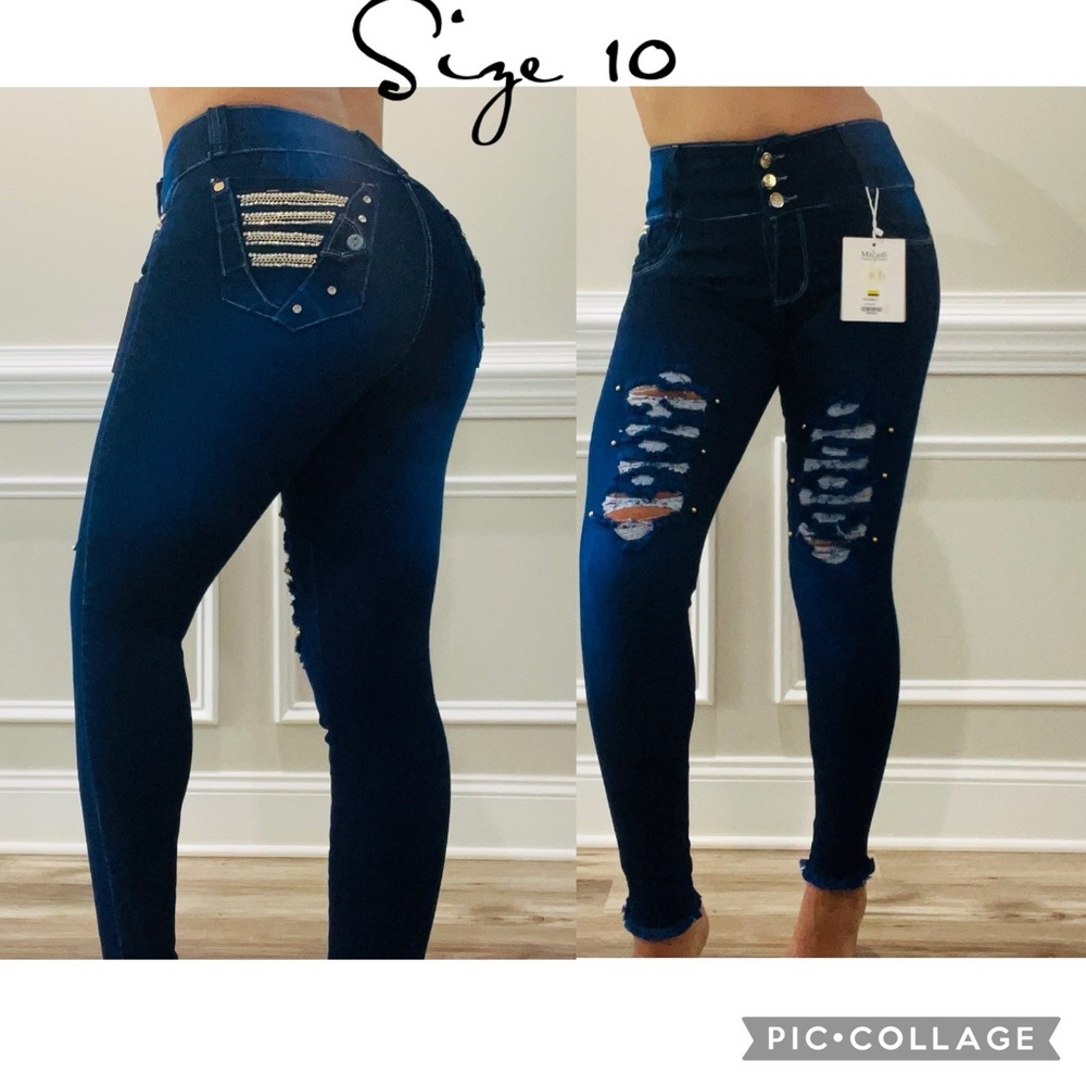 Coloambian jeans 100%